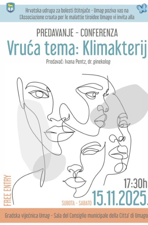 Vruće- hladno predavanje o klimakteriju